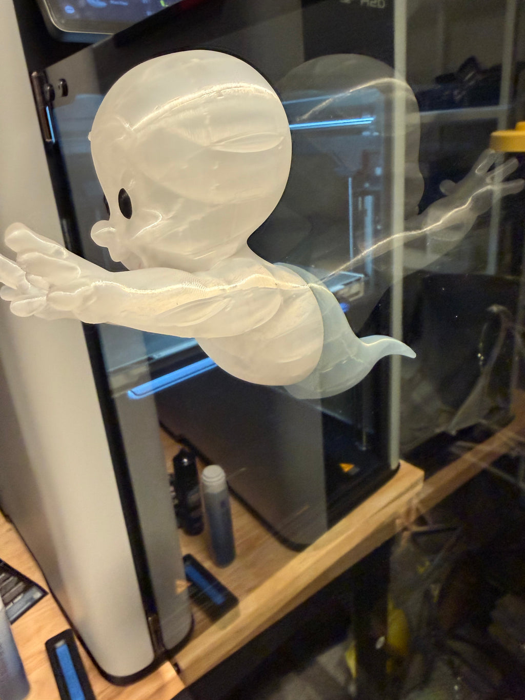 Casper Ghost through window